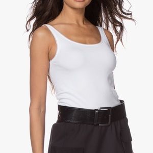 Nwt WOLFORD “Jamaika” Top White